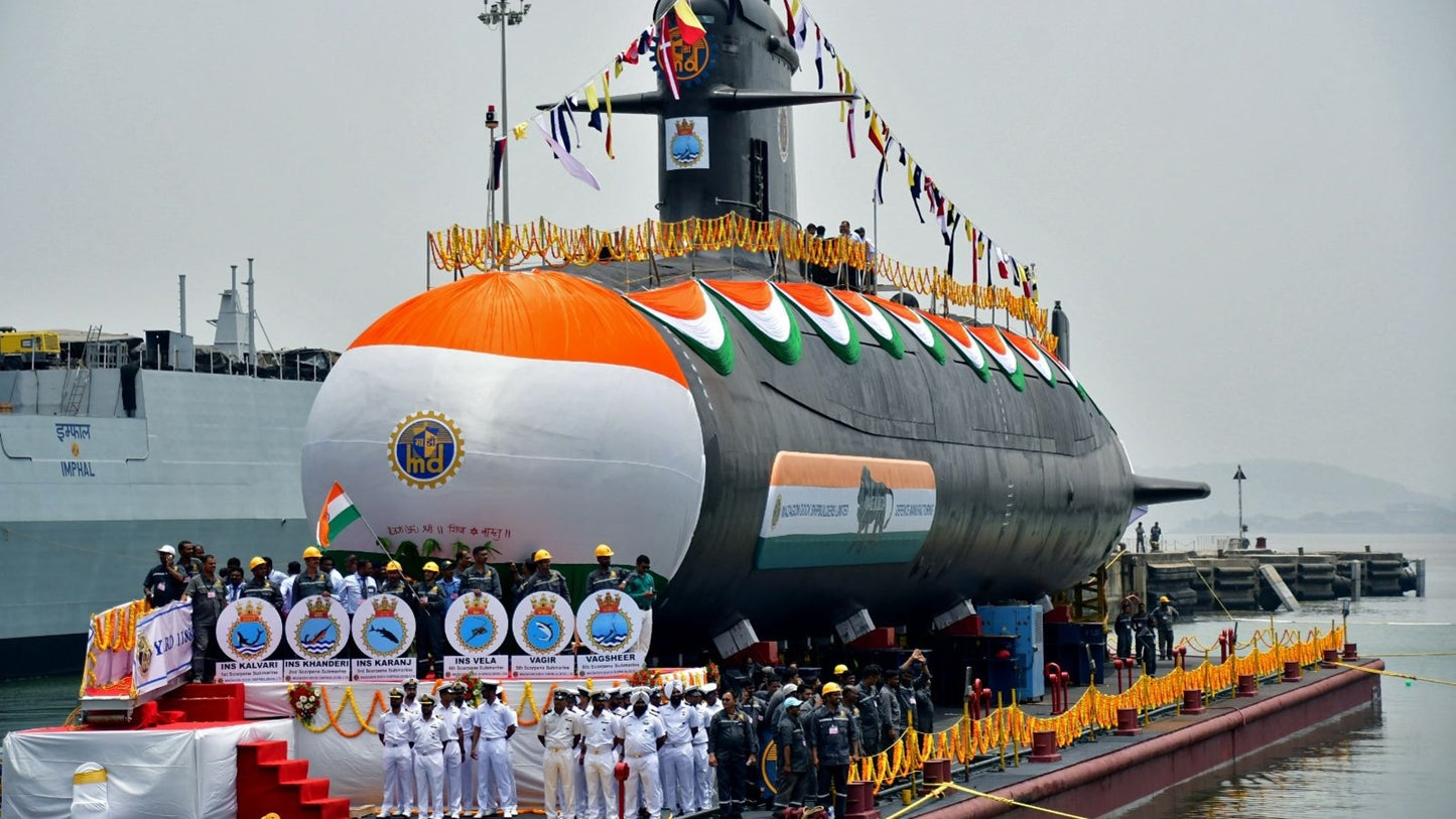 Indian INS Kalvari Submarine (S21) 36 Inches Model