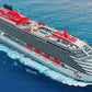 British Scarlet Lady Cruise Ship 30 Inches Model