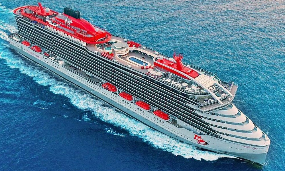 British Scarlet Lady Cruise Ship 30 Inches Model