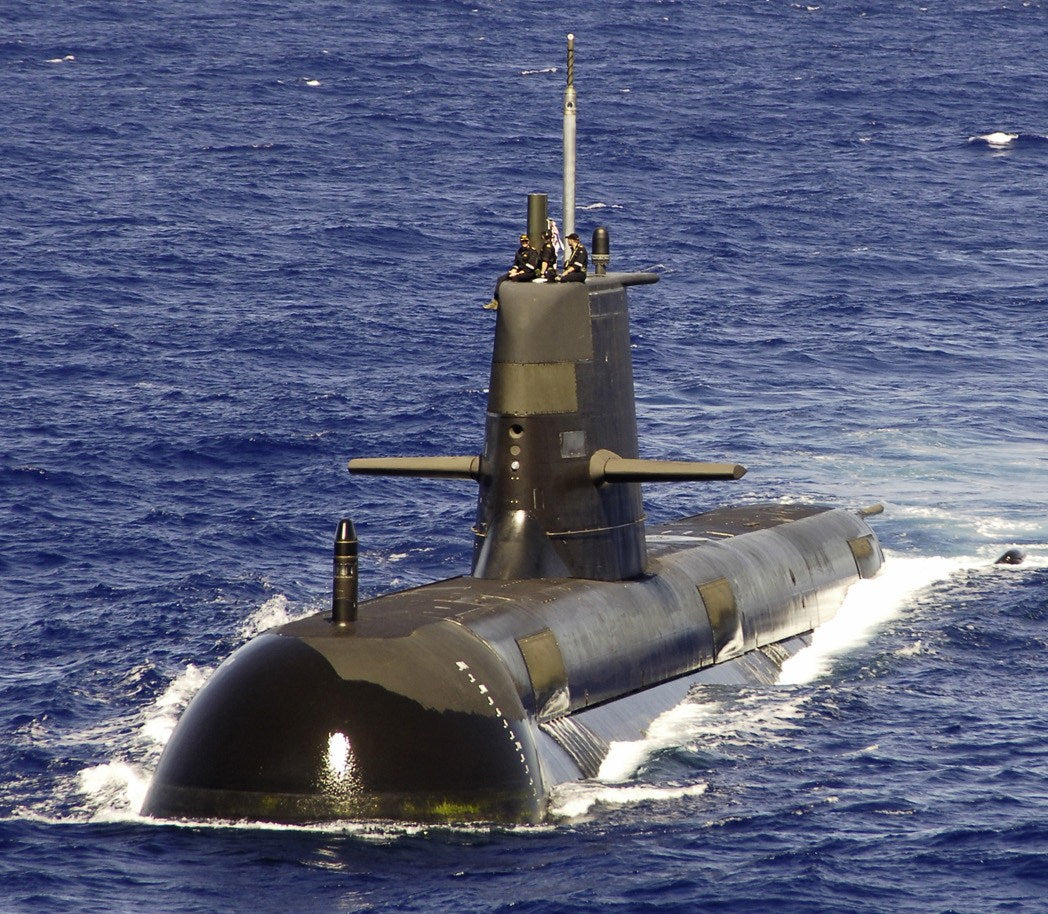Australian Collins Class Submarine 30 Inches Model