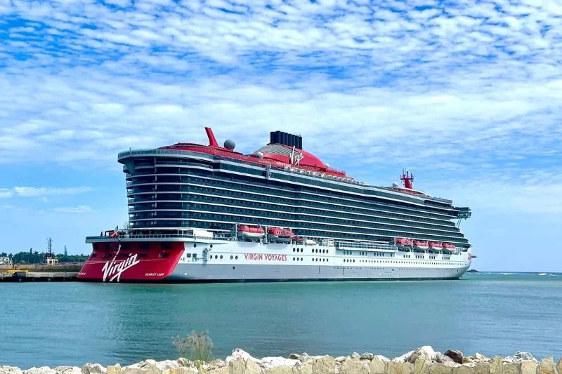 British Scarlet Lady Cruise Ship 30 Inches Model
