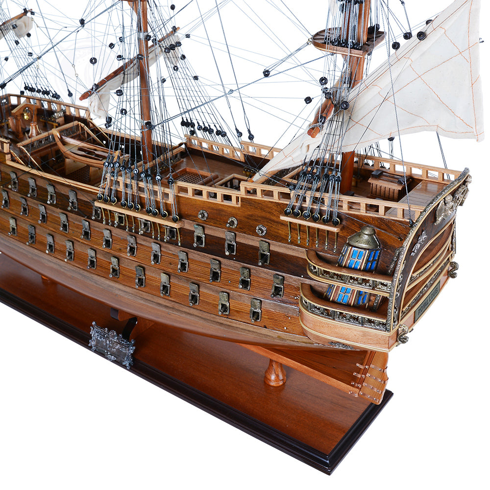 ROYAL LOUIS MODEL SHIP | Museum-quality | Fully Assembled Wooden Ship Models For Wholesale