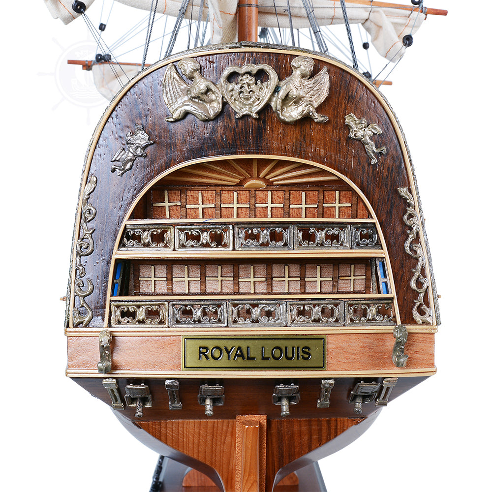 ROYAL LOUIS MODEL SHIP | Museum-quality | Fully Assembled Wooden Ship Models For Wholesale