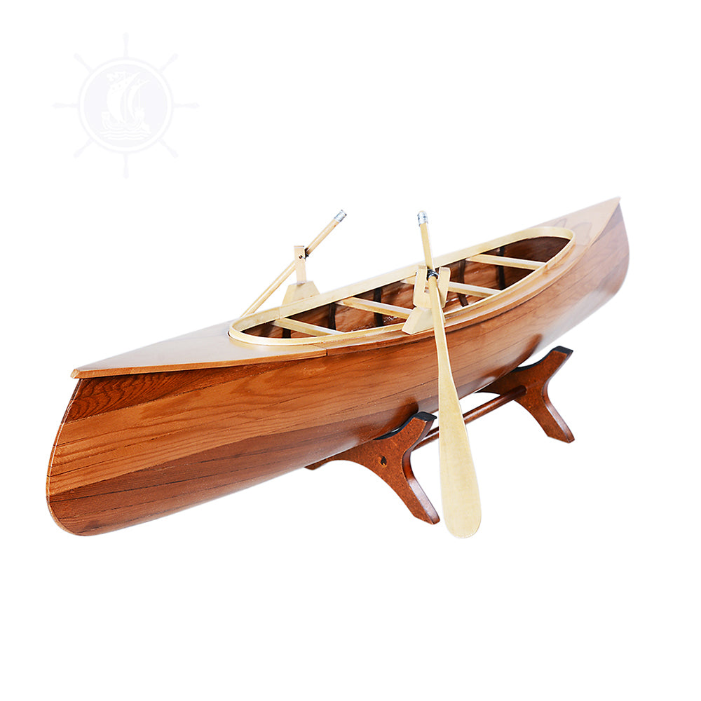 PETERBOROUGH CANOE MODEL BOAT | Museum-quality | Fully Assembled Wooden Model boats For Wholesale