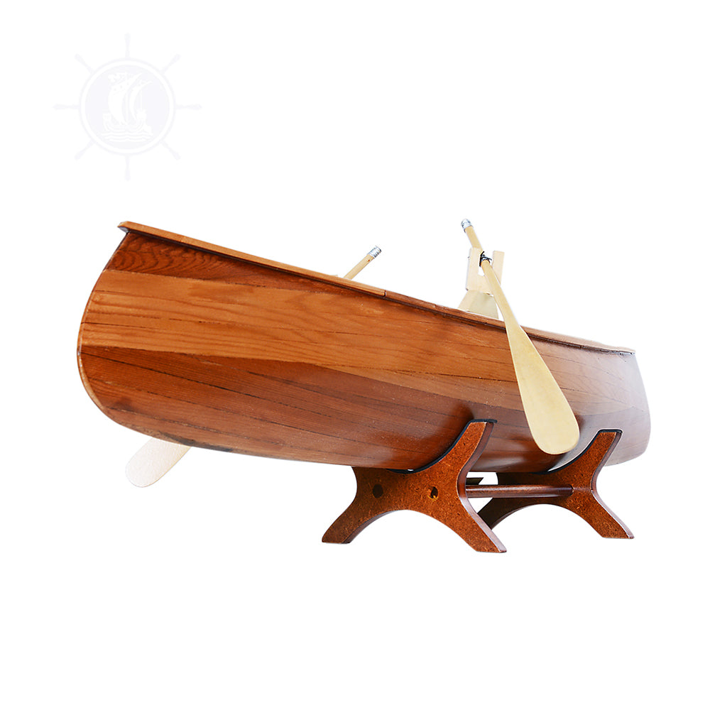 PETERBOROUGH CANOE MODEL BOAT | Museum-quality | Fully Assembled Wooden Model boats For Wholesale