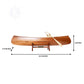 PETERBOROUGH CANOE MODEL BOAT | Museum-quality | Fully Assembled Wooden Model boats For Wholesale