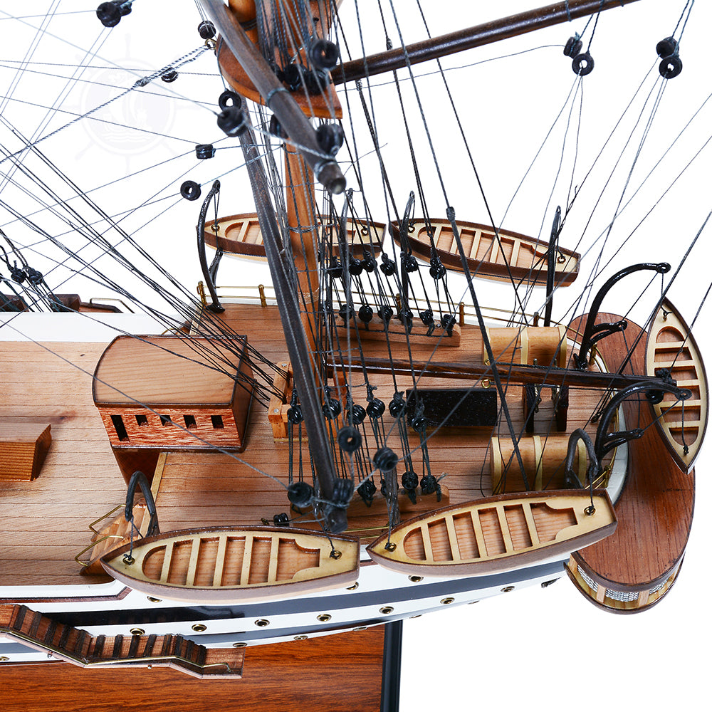 AMERIGO VESPUCCI MODEL SHIP PAINTED | Museum-quality | Fully Assembled Wooden Ship Models For Wholesale