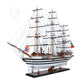 AMERIGO VESPUCCI MODEL SHIP PAINTED | High-quality | Fully Assembled Wooden Ship Models For Wholesale