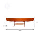 CANOE TABLE 5 FEET | Museum-quality | Fully Assembled Wooden Ship Model For Wholesale