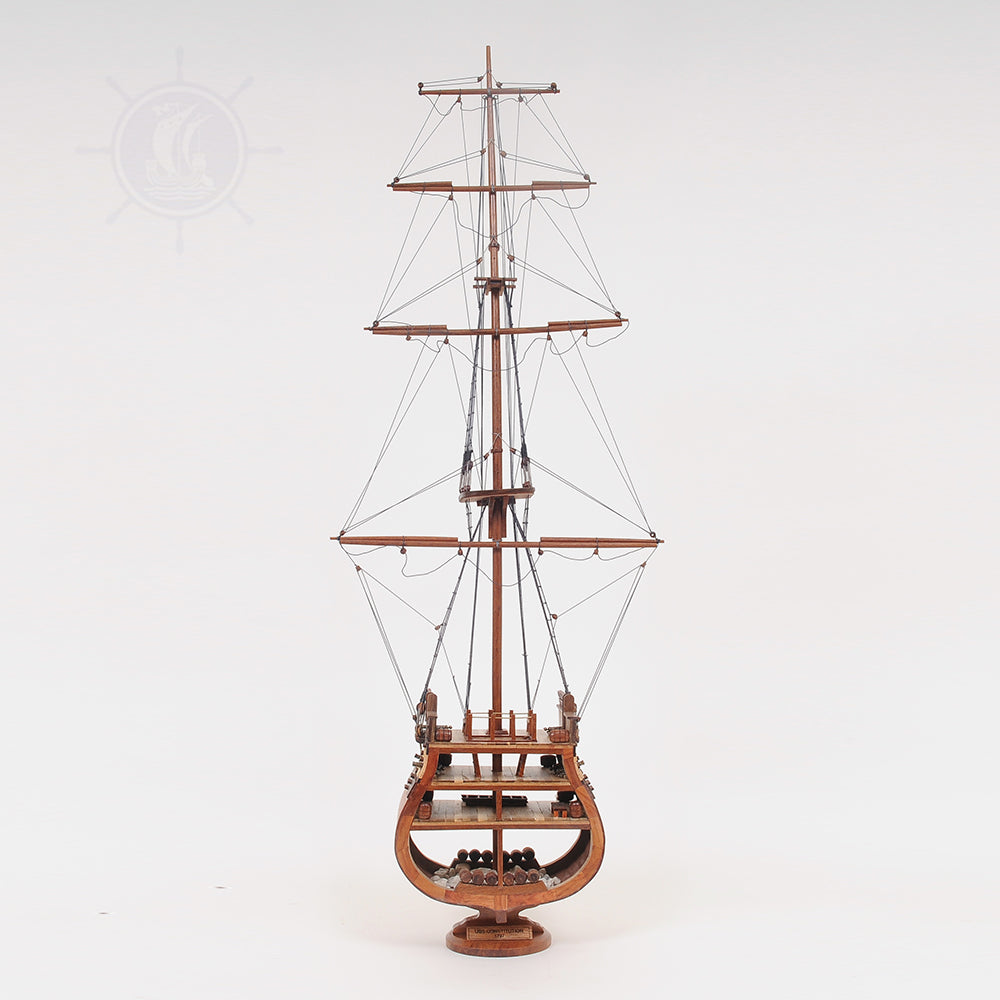 USS CONSTITUTION CROSS SECTION