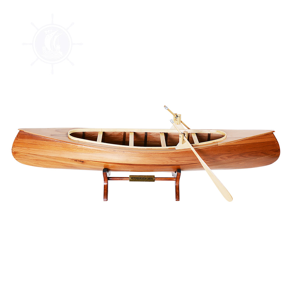 PETERBOROUGH CANOE MODEL BOAT | Museum-quality | Fully Assembled Wooden Model boats For Wholesale