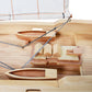 BLUENOSE II FULLY ASSEMBLED L60 | Museum-quality | Fully Assembled Wooden Ship Model For Wholesale