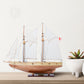 BLUENOSE II FULLY ASSEMBLED L60 | Museum-quality | Fully Assembled Wooden Ship Model For Wholesale