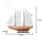 BLUENOSE II FULLY ASSEMBLED L60 | Museum-quality | Fully Assembled Wooden Ship Model For Wholesale