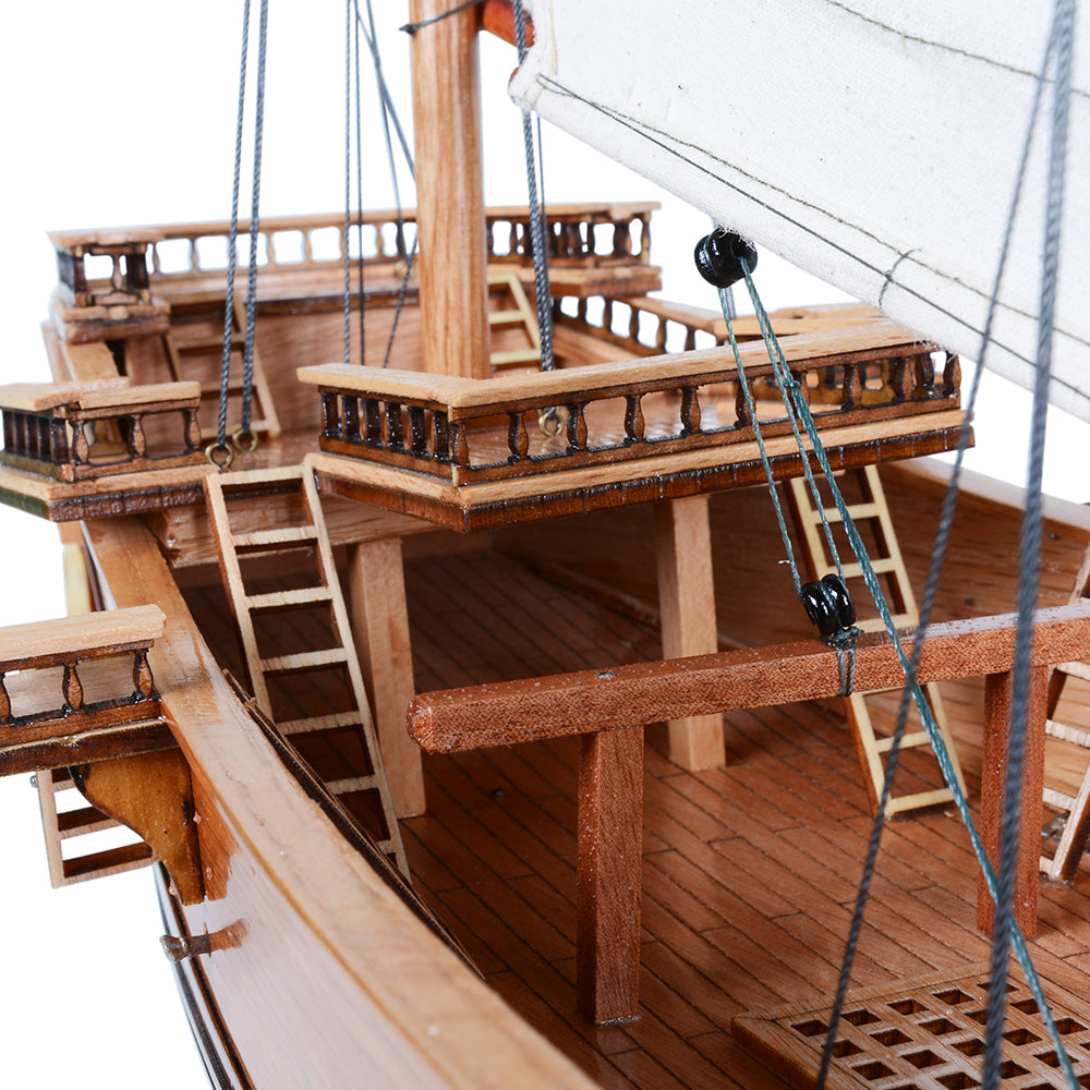 CHINESE PIRATE JUNK MODEL BOAT L60 | Museum-quality | Fully Assembled Wooden Model boats For Wholesale