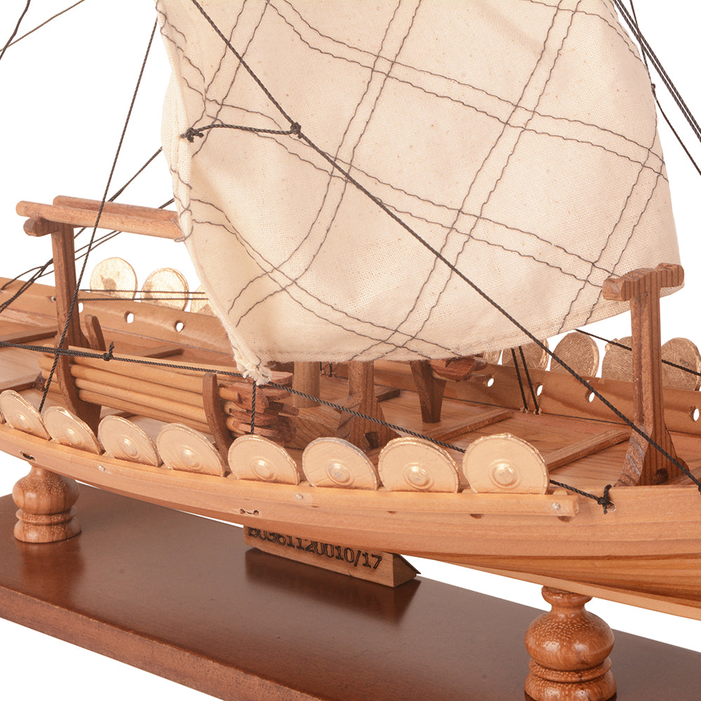 Drakkar Viking MODEL BOAT L40 | Museum-quality | Fully Assembled Wooden Model boats For Wholesale