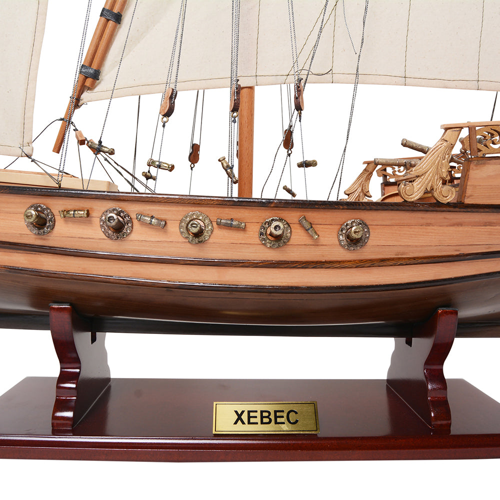 XEBEC MODEL BOAT L80 | Museum-quality | Fully Assembled Wooden Model boats For Wholesale