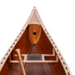 CANADIAN CANOE MODEL BOAT L110 | High-quality | Fully Assembled Wooden Model boats For Wholesale