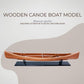 CANADIAN CANOE MODEL BOAT L110 | High-quality | Fully Assembled Wooden Model boats For Wholesale