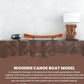 CANADIAN CANOE MODEL BOAT L110 | High-quality | Fully Assembled Wooden Model boats For Wholesale