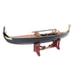 VENETIAN GONDOLA MODEL BOAT PAINTED BLACK/RED L60 | Museum-quality | Fully Assembled Wooden Model boats For Wholesale