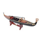VENETIAN GONDOLA MODEL BOAT PAINTED BLACK/RED L60 | Museum-quality | Fully Assembled Wooden Model boats For Wholesale