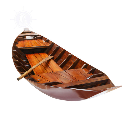 SMALL SOUTH EAST ASIA SAMPAN BOAT RED BOTTOM | WOODEN BOAT | CANOE | KAYAK | GONDOLA | DINGHY For Wholesale