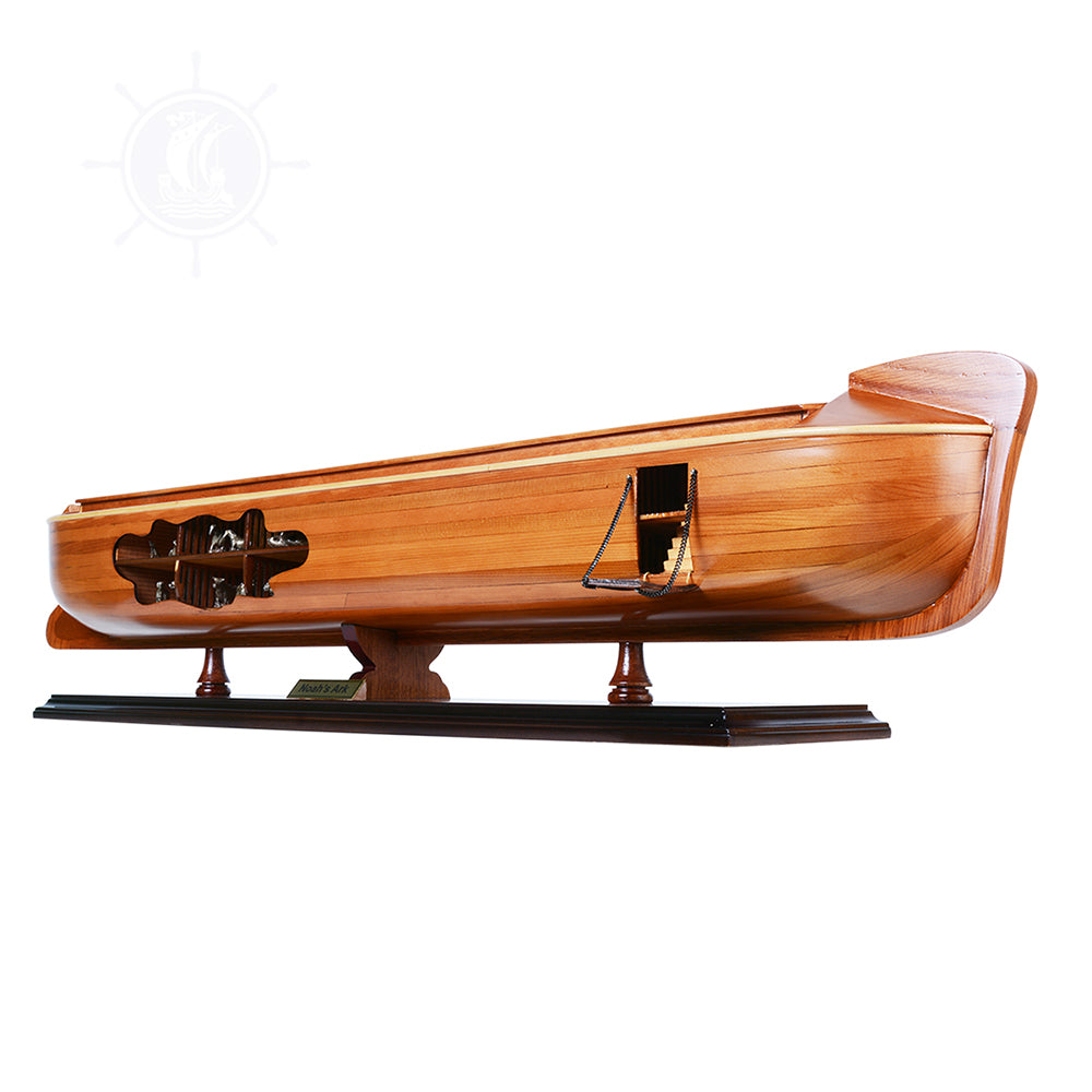 NOAH MODEL BOAT OPEN HULL | Museum-quality | Fully Assembled Wooden Model boats For Wholesale