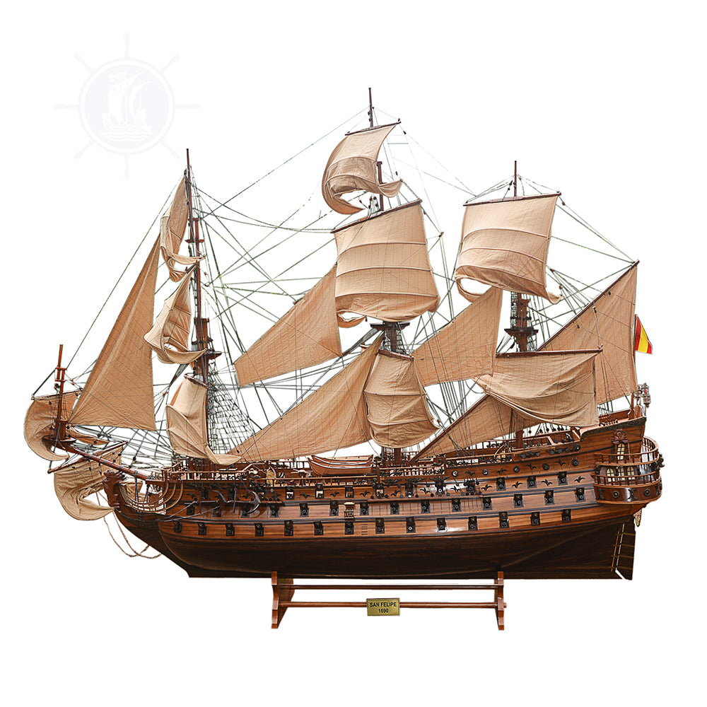 SAN FELIPE MODEL SHIP MASSIVE 13 FOOT LONG MUSEUOM QUALITY LIMITED EDITION | Museum-quality | Fully Assembled Wooden Ship Models For Wholesale