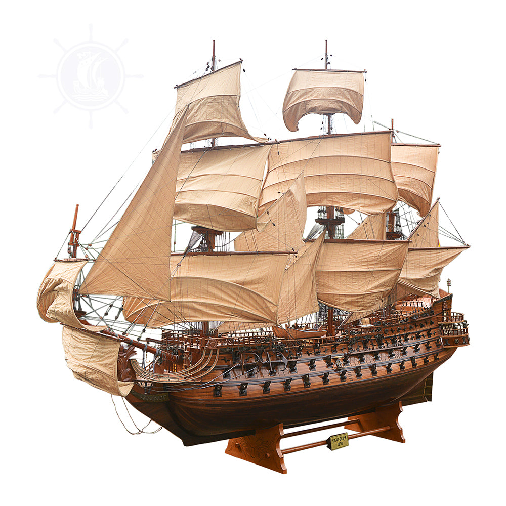 SAN FELIPE MODEL SHIP MASSIVE 13 FOOT LONG MUSEUOM QUALITY LIMITED EDITION | Museum-quality | Fully Assembled Wooden Ship Models For Wholesale