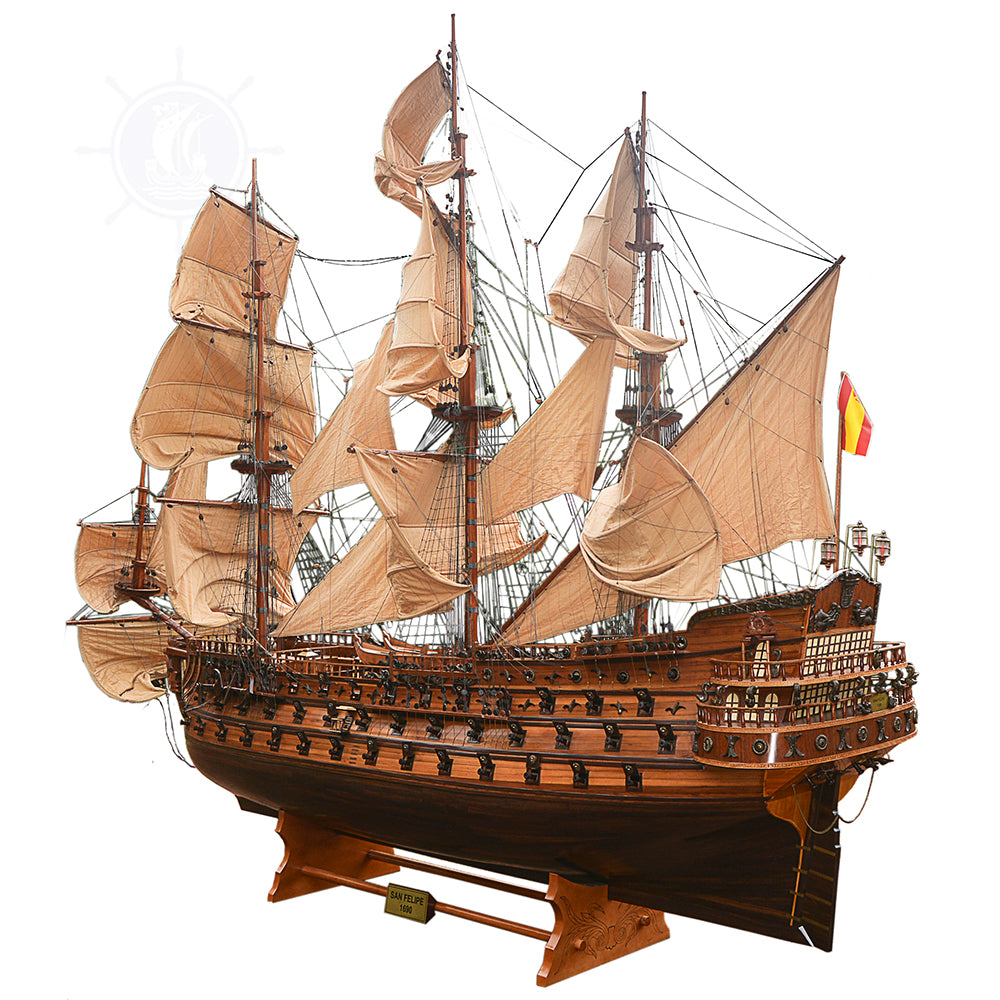 SAN FELIPE MODEL SHIP MASSIVE 13 FOOT LONG MUSEUOM QUALITY LIMITED EDITION | Museum-quality | Fully Assembled Wooden Ship Models For Wholesale