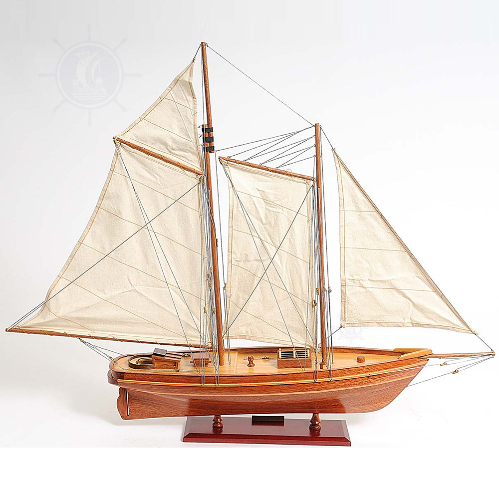 AMERICA CUP RACING YACHT FULLY ASSEMBLED MODEL SHIP | Museum-quality ship model For Wholesale