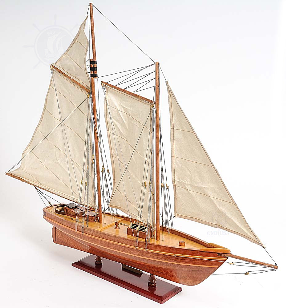 AMERICA CUP RACING YACHT FULLY ASSEMBLED MODEL SHIP | Museum-quality ship model For Wholesale