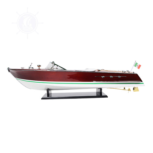 RIVA ARISTON MODEL BOAT PAINTED L90 | Museum-quality | Fully Assembled Wooden Model boats For Wholesales