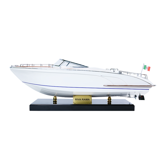 ITALY SPEEDBOAT RIVARAMA MODEL BOAT | Museum-quality | Fully Assembled Wooden Model boats For Wholesale