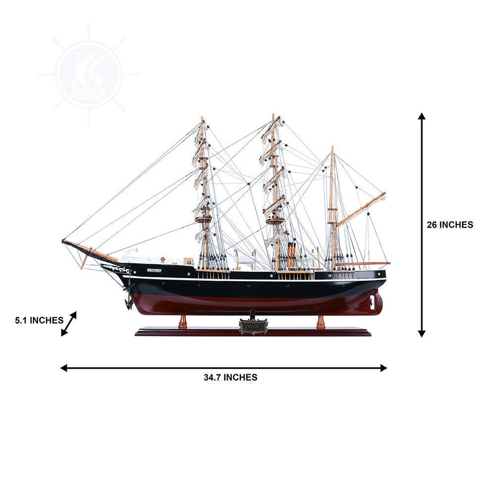 RRS DISCOVERY MODEL SHIP | Museum-quality | Fully Assembled Wooden Ship Models For Wholesale