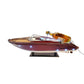 RIVA RIVARAMA WINE HOLDER MODEL BOAT WITH LED LIGHTS | Museum-quality | Fully Assembled Wooden Model boats For Wholesale