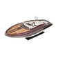 RIVA RIVARAMA WINE HOLDER MODEL BOAT WITH LED LIGHTS | Museum-quality | Fully Assembled Wooden Model boats For Wholesale