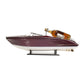 RIVA RIVARAMA WINE HOLDER MODEL BOAT WITH LED LIGHTS | Museum-quality | Fully Assembled Wooden Model boats For Wholesale