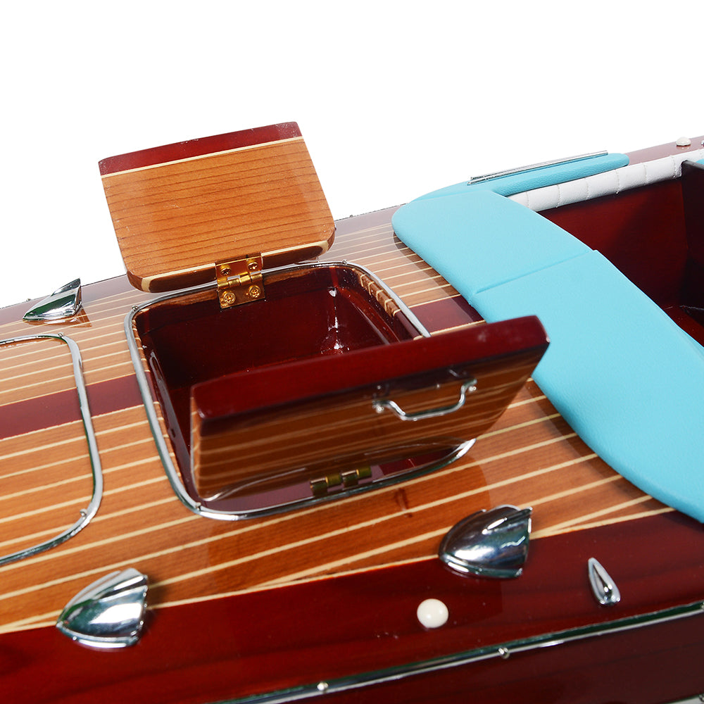 RIVA TRITON MODEL BOAT PAINTED L91 | Museum-quality | Fully Assembled Wooden Model boats For Wholesales