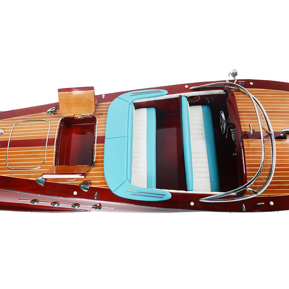 RIVA TRITON MODEL BOAT PAINTED L91 | Museum-quality | Fully Assembled Wooden Model boats For Wholesales