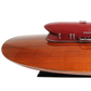 FERRARI HYDROPLANE MODEL BOAT READY FOR RC | Museum-quality | Fully Assembled Wooden Model boats For Wholesale