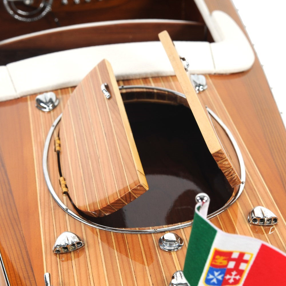 RIVA ARISTON MODEL BOAT | Museum-quality | Fully Assembled Wooden Model boats