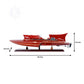 FERRARI HYDROPLANE MODEL BOAT MEDIUM | High-quality | Fully Assembled Wooden Model boats For Wholesale