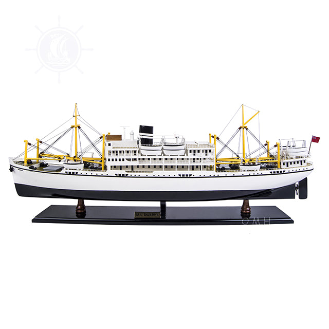 DWARKA MODEL BOAT L75 CM | High-quality | Fully Assembled Wooden Model boats For Wholesales