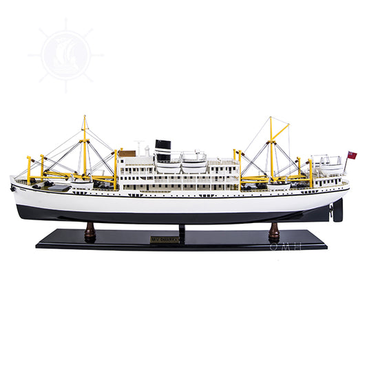 DWARKA MODEL BOAT L75 CM | Museum-quality | Fully Assembled Wooden Model boats For Wholesales