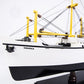 DWARKA MODEL BOAT L75 CM | High-quality | Fully Assembled Wooden Model boats For Wholesales