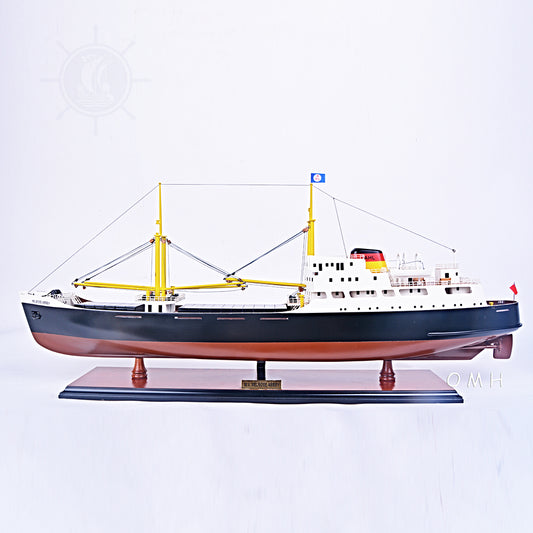 MELROSE ABBEY MODEL BOAT L80 CM | Museum-quality | Fully Assembled Wooden Model boats For Wholesales