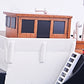 WATERDALE MODEL BOAT H L60 CM | Museum-quality | Fully Assembled Wooden Model boats For Wholesales