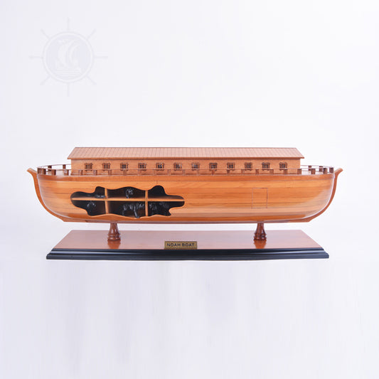 Noah Boat open Hull L60 | Museum-quality | Fully Assembled Wooden Model boats For Wholesales